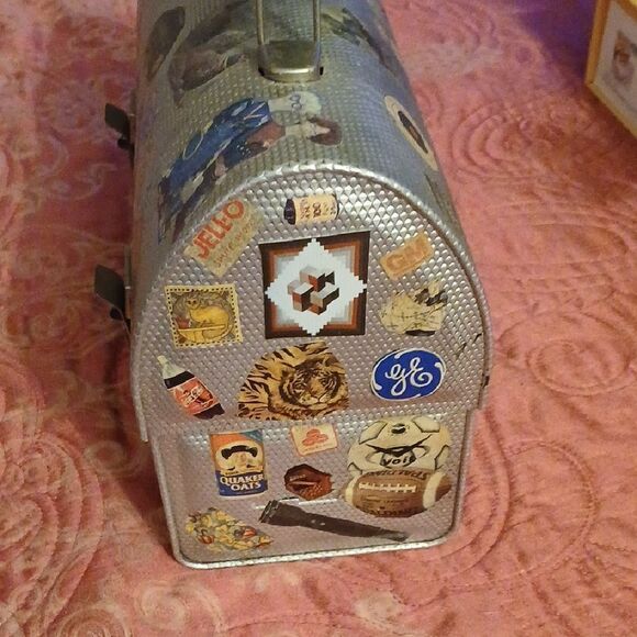 Ford Silver Metal Lunchbox - Picture 4 of 6